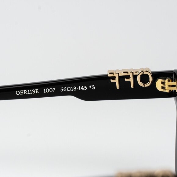 Off-White ALBANY Men Sunglasses Black Grey Square OERI13E ALBANY 1007 - Picture 9 of 11